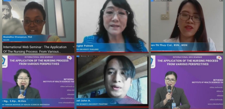 STIKES Bethesda Selenggarakan Internasional Web Seminar, Diikuti Partisipan Dari Tujuh Negara