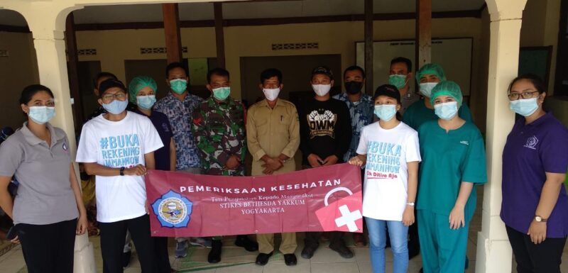 STIKES Bethesda Berikan Layanan Kesehatan Gratis Untuk Lansia di Pejaten Giriwungu Panggang