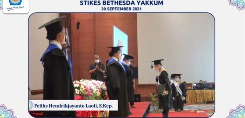 Sidang Senat STIKES Bethesda Mewisuda 139 Sarjana Keperawatan