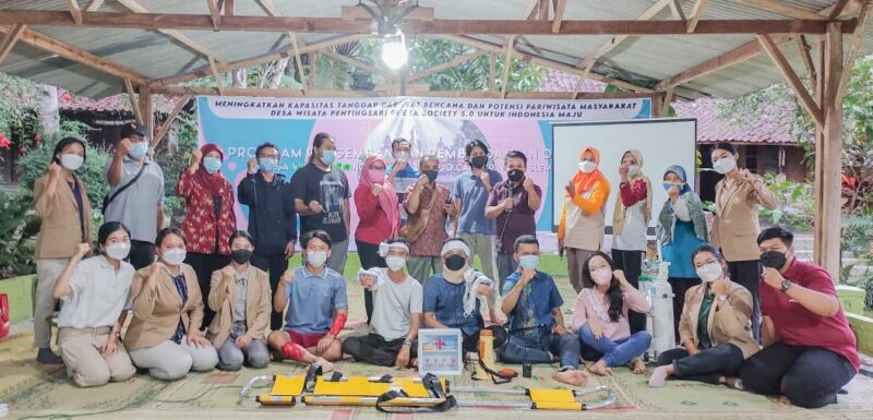 Warga Desa Wisata Pentingsari Ikuti Pelatihan dan Simulasi Hadapi Erupsi Merapi