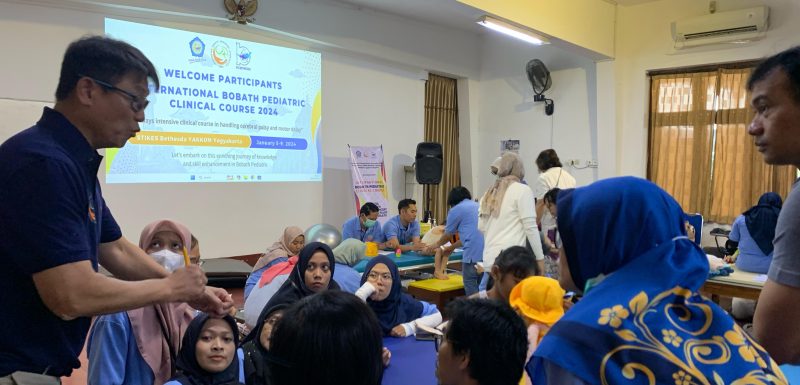 IBPA Bersama STIKES Bethesda YAKKUM Selenggarakan Seminar dan Clinical Course Bobath Pediatric Untuk Para Fisioterapis