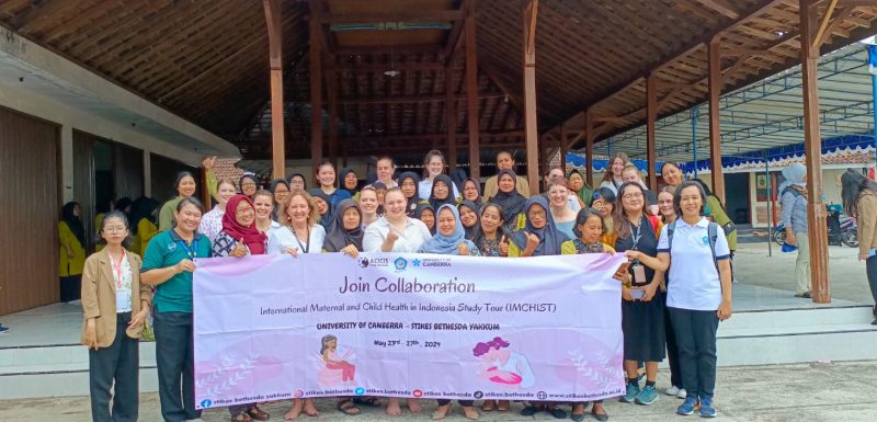 Canberra University dan STIKES Bethesda Laksanakan Join Collaboration Program